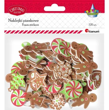 samolepka Titanové pěnové Samolepky 120 ks