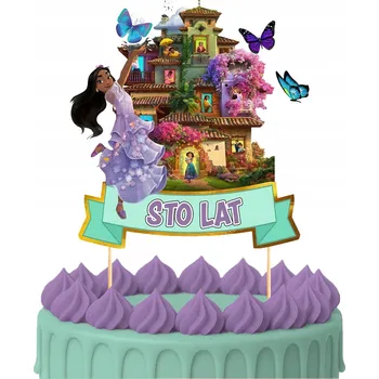 Obraz ZÁPICH DO DORTU Všechno nejlepší k narozeninám Encanto Ozdoby