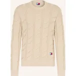 Tommy Jeans Pánský Svetr, béžová, XL