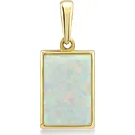 Lillian Vassago Zlatý přívěsek s opalitem LLV01-WOYP001