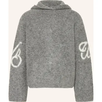 Dámská mikina Wrstbhvr Pletená Mikina S Kapucí Mixam, šedá