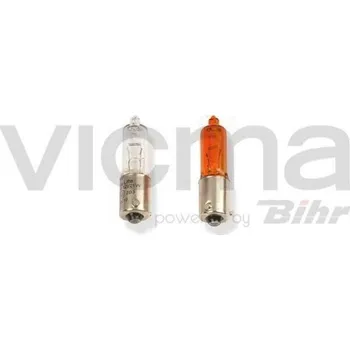 Přídavný světlomet Žárovka moto. H21W BAX9S 9mm 12V/21W oranžová 1 ks VICMA