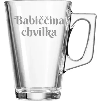 Hrnek “Babiččina chvilka” 300ml (Pískování )