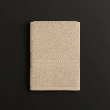 Ručník Foutastic hnědý bavlněný ručník 30 × 50 cm