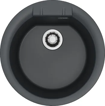 Granitový dřez Alveus CADIT 100 černý A91 + QC sifon_ algranit + 5 % sleva v košíku s kódem SLEVA5