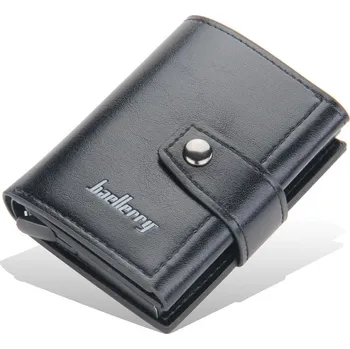 Peněženka Pánská slim rfid peněženka malá | doplňky - Černý