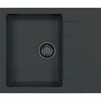 Granitový dřez Alveus CADIT 10 černý A90 BLACK EDITION+ jedn.sifon_ algranit + 5 % sleva v košíku s kódem SLEVA5