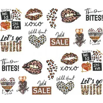 Vodolepka na nehty pro zdobení BN-2282