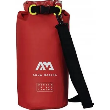 Vodácký pytel Vodotěsný vak Aqua Marina Dry Bag 10L červený nepromokavý odolný
