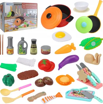 Sada nádobí HRNCE PRO DĚTI SADA KUCHYŇSKÉHO NÁDOBÍ XXL 35 KS