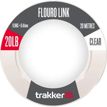 Trakker Products Trakker - Návazcový Fluorocarbon Fluoro Link 20m Varianta: Trakker Návazcový vlasec - Fluoro Link 30lb, 13,60kg, 0,50mm, 20m