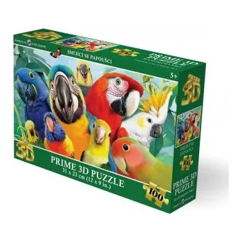 Puzzle Puzzle 3D - Smějící se papoučci