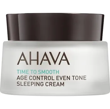 Pleťový krém Ahava Pece-o-oblicej Time-To-SmoothAge Control Even Tone Sleeping Cream 50 ml (21 820,00 Kč / 1 l)