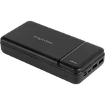 Kruger&Matz KM0907 Powerbanka 30 000 mAh, USB - C, micro USB, Lightning, 2x USB-A, černá