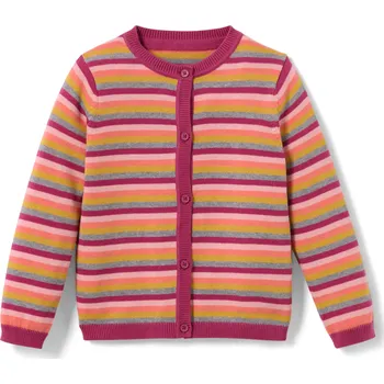 Dětská móda 690045 - Tchibo - Dětský pletený svetr - pro dívky - vel. 122/128 - barva: vícebarevná