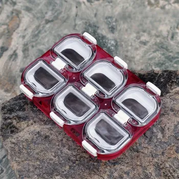 Pouzdro na rybářské vybavení Vodotěsná magnetická rybářská krabička | box - 6 magnetických modelů