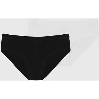 Dámské oblečení Dětské kalhotky United Colors of Benetton (2-pack) 3ZQM0S1W2 černá 99X, vel. 110