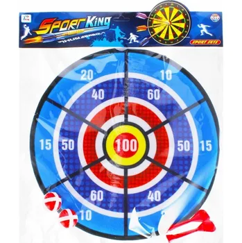 Terč se šipkami/míčky na suchý zip MEGA CREATIVE 481632