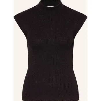 Ichi Dámský Pletený Top Ihcody S Třpytivou Přízí, černá, 40