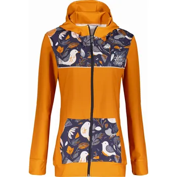 Dámská móda Dámská mikina na zip premium ALTISPORT VOJ/ALW062MI02 HOŘČICOVÁ M