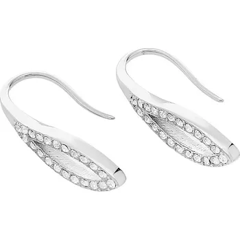 Souprava šperků MPM Dámské ocelové nerezové náušnice 8047 - stříbrné barvy