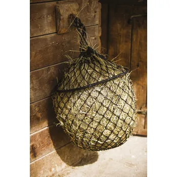 Síť na seno HIPPOTONIC Síť na seno Luxe Hippotonic, 90 cm, oka 8x8 cm, černá
