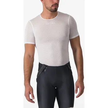 Cyklistické oblečení Pánské funkční prádlo CASTELLI Pro Mesh 2.0, white Velikost: M