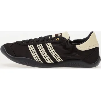 Pánské tenisky Tenisky adidas x Wales Bonner Karintha Lo Satin Core Black/ Dark Brown/ Crew White EUR 41 1/3