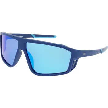 Sluneční brýle HIS 67101 modrá mat, čočka modrá zrcadlo polarizovaná 3