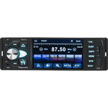 Autorádio Kruger&Matz KM2012 Autorádio MP3, WMA, FLAC, DIN, USB, AUX, Jack 3,5 mm