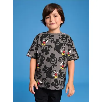 Sinsay - Tričko Mickey Mouse - šedá - 198BX-86X - 198BX-86X-122-1