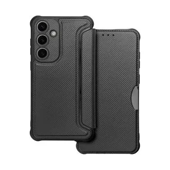 Pouzdro na mobilní telefon Pouzdro RAZOR Book pro SAMSUNG S24 Plus černé - OEM + zdarma možnost vyzkoušet a vrátit zboží do 30 dní