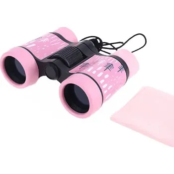 Dalekohled Dětský kompaktní barevný dalekohled | hračka - Růžový