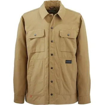 Rybářské oblečení Košile Grundéns Jetty Shacket Antique Bronze Velikost L