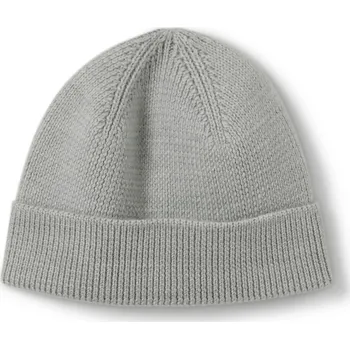 Čepice 689047 - Tchibo - Dětská pletená vlněná čepice - pro ženy - vel. 53-56 cm - barva: šedá