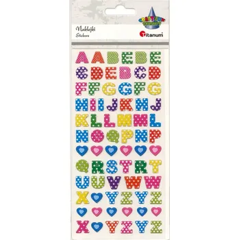 samolepka Samolepka Craft-Fun Series - Abeceda Titanum (25BJ033126)