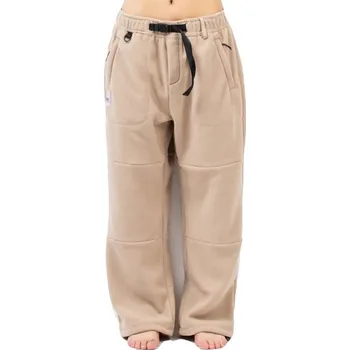 Dámské legíny dámské kalhoty Eivy Versa fleece pants sand XS