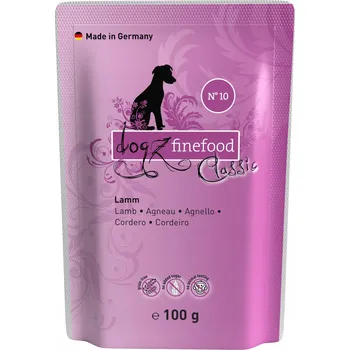 Krmivo pro psa Dogz Finefood mokré krmivo jehněčí 0,1 kg