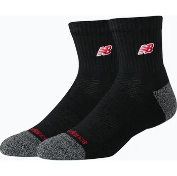 Pánské ponožky Ponožky New Balance Active Premium Crew Quarter black