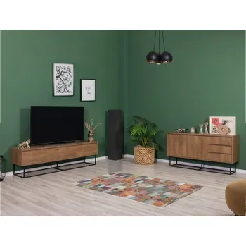 Obývací stěna Living Room Furniture Set Laxus Takım 20