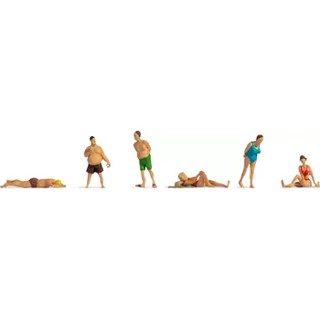 Modelová železnice Postavičky U vody Hobby H0 - Noch 18300 (Figurky H0 1:87)