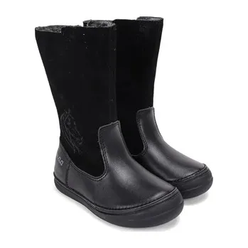 Dívčí kozačky D.D.STEP DÍVČÍ KOZAČKY W078-52103L BLACK (33) - 763515815735