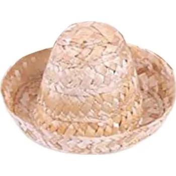 Party dekorace Mini mexický slaměný klobouk | party dekorace - A