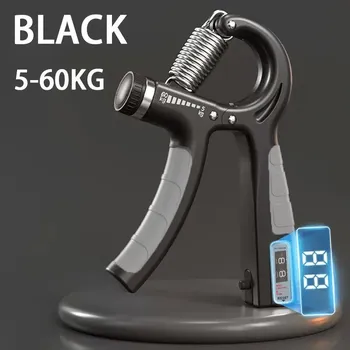 Nastavitelný posilovač ruky s počítadlem 5-60kg | trenažér - Hrabě-Černý