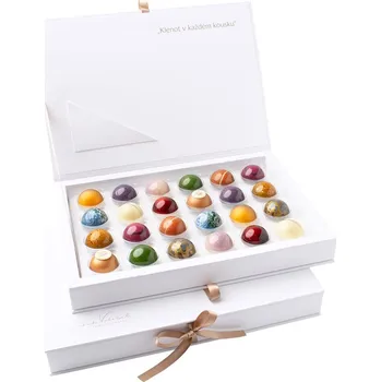 Bonboniéra Jakub Vobořil chocolatier Kolekce 24 čokoládových pralinek