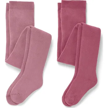715427 - Tchibo - Dětské froté termopunčocháče - pro dívky - vel. 110/116 - barva: růžová