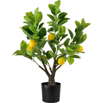 umělá květina VIRIDIS Umělý květ Citronovník, stromek, 14x11x65 cm