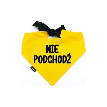Šátek Bandana/Šátek Psiakrew žlutý M
