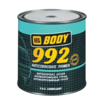 barva na kov HB BODY 992 1k antikorozní základ šedý 5 KG