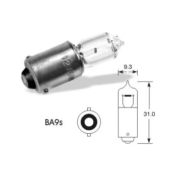 Autožárovka ELTA AUTOMOTIVE 909-521025 Žárovka 12V H10W 10W Ba9s halogen (909-521025)